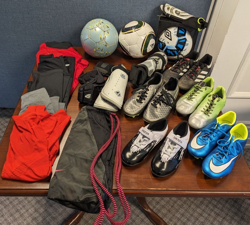 Used soccer sale shoes