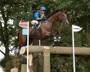 Team USA equestrian, Philip Dutton on horseback