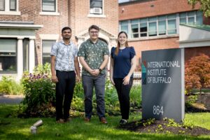 UB's Social Impact Fellowship students who were hosted at the IIB this summer