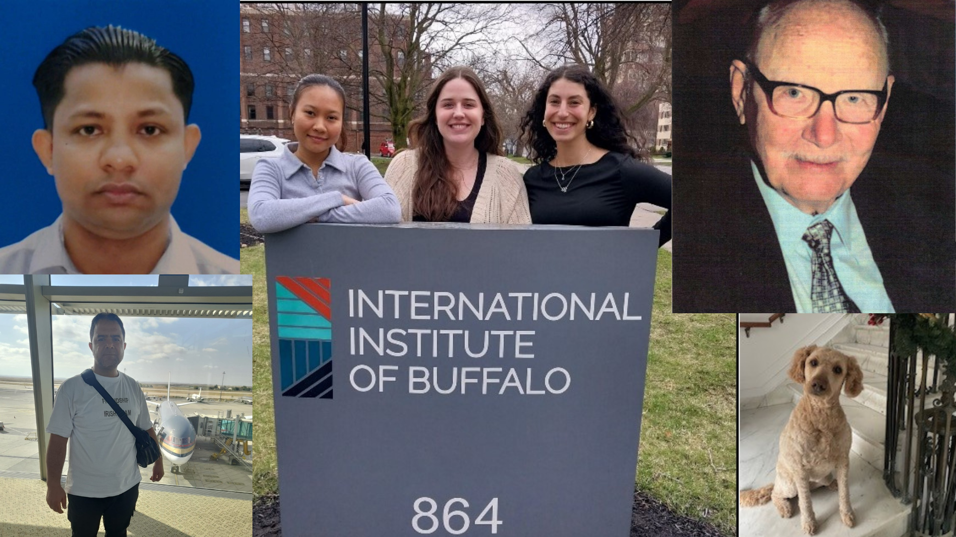 Collage of people who make IIB great