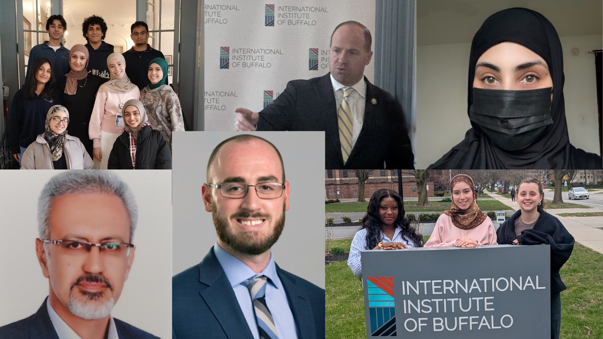 Collage of people who make IIB great