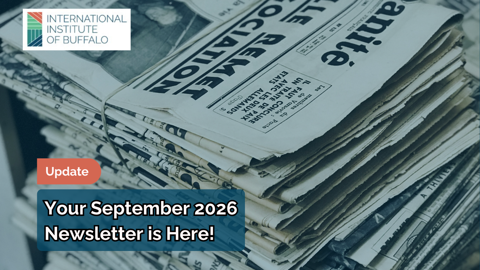 September 2026 Newsletter is here!