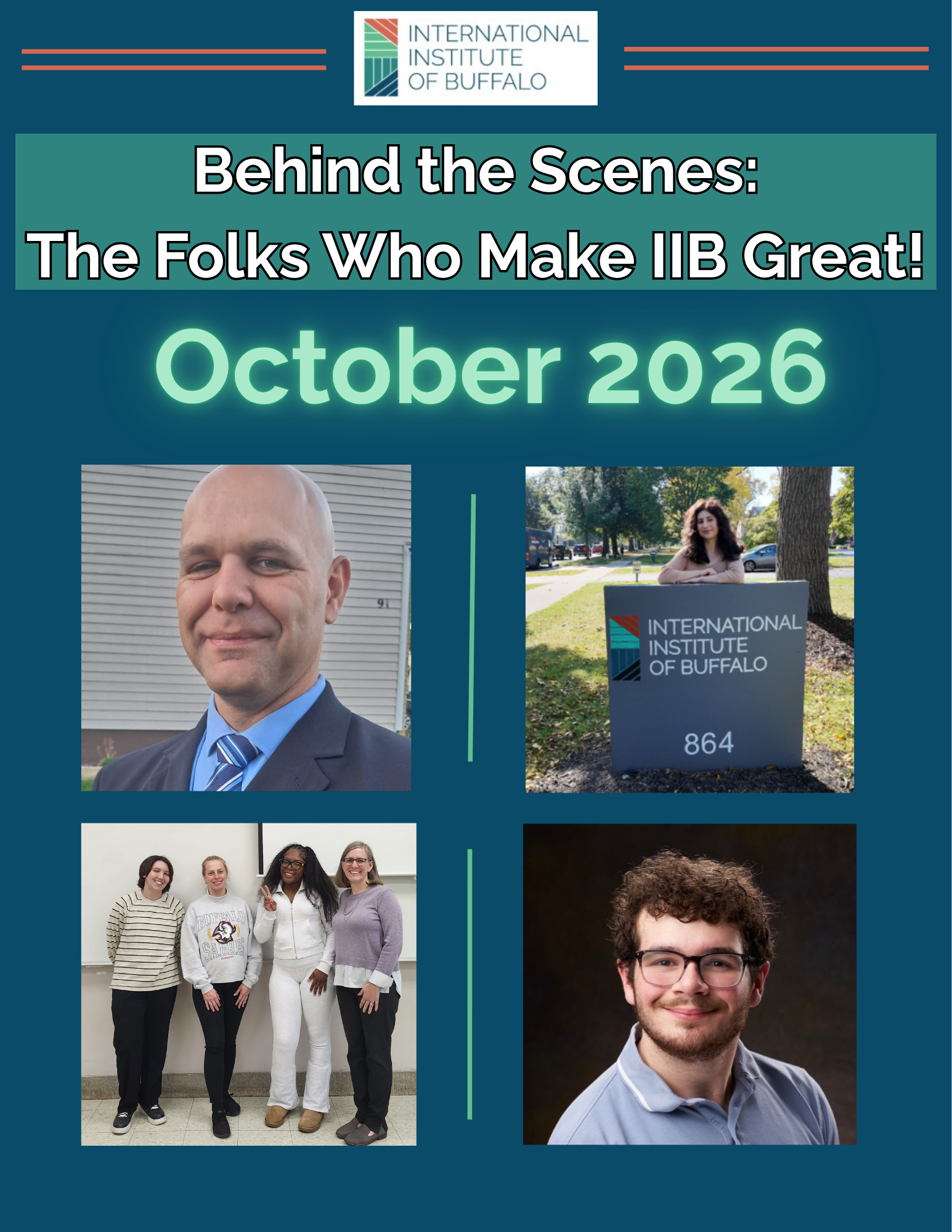 montage of people who make IIB great. 